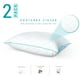 thumbnail image 4 of Almohada Estándar Sognare Fussion 2 Pack 1 Firme 1 Suave, 4 of 6
