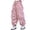 349Pink826, variant on Children Girls Casual Cargo Pants Summer Versatile Kids Straight Leg Solid Color Trousers Loose Fit Comfortable Play Fashionable Slacks
