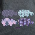 thumbnail image 3 of CafePress - Hippo Women's Dark T Shirt - Women's Traditional Fit Dark T-Shirt, 3 of 4