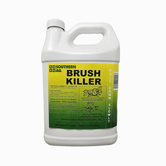 Brush Killer Liquid Concentrate - Herbicide for Unwanted Woody Plants, Vines & Broadleaf Weeds - 1 Gallon by Southern Ag
