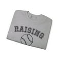 thumbnail image 3 of Raising Ballers Baseball Sweatshirt, Baseball Mom Shirt Retro Mama Gift, 3 of 5