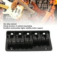 thumbnail image 4 of Bass Bridge Adjustable Saddles High Stability Zinc Alloy Material 5 String Electric Bass Replacement Bridge, 4 of 7