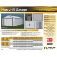 Arrow Murryhill 12 x 24 Garage, Steel Storage Building, Prefab Storage
