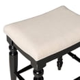 thumbnail image 5 of Linon Marino Backless Wood Counter Stool, 25" Seat, 5 of 5
