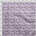 thumbnail image 4 of oneOone Cotton Poplin Purple Fabric Travel Sewing Material Print Fabric By The Yard 42 Inch Wide, 4 of 4