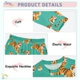 thumbnail image 4 of joogoo Cartoon Tigers Cute 2 Piece Long Sleeve Tee and Pants Cotton Pajama Set 8Y, 4 of 7