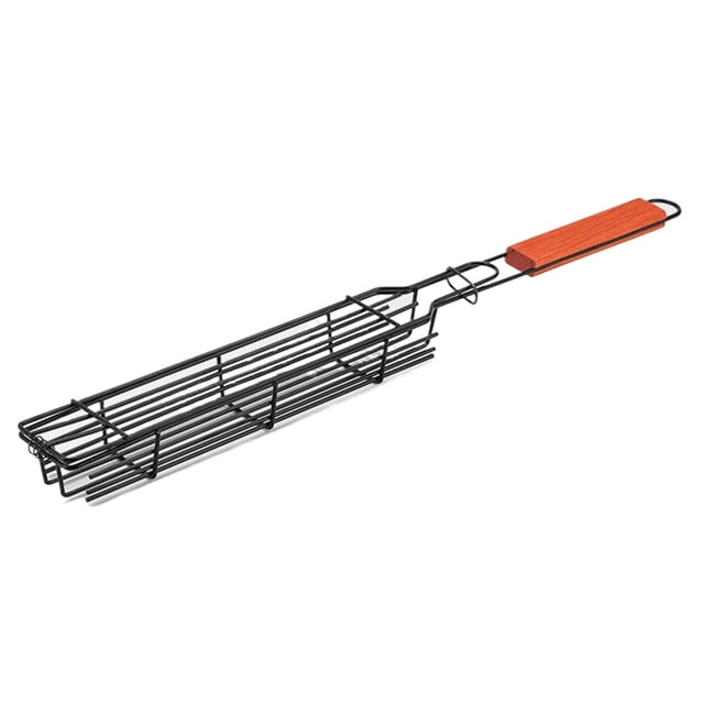Cesta Parrilla Carbón Con Antiadherente para Acampar Al Aire Libre Picnic