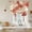 Red, variant on Red Ombre Tie Up Curtains for Windows, Adjustable Balloon Window Shades, Gradient Abstract Art Vintage Kitchen Window Treatments Adjustable Roll Up Curtain for Basement/Nursery 52"x45"