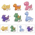 thumbnail image 4 of 6 PCS Dinosaurio Modelo de deslizamiento Juguetes de coche para niños Dinosaurios Juguetes de coche Juguetes educativos, 4 of 5