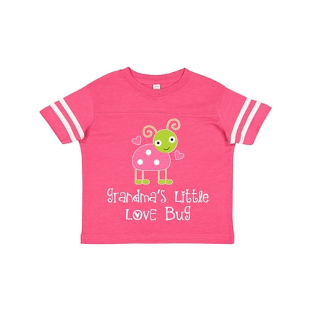 

Inktastic Grandma Little Love Bug Grandchild Gift Toddler Toddler Girl T-Shirt