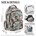 thumbnail image 7 of KUIFORTI Fish Camouflage Print School Bag for Kids 17 Inch Bookbag Waterproof Backpack with Side Pockets for Elementary Primary Middle School Fashion, 7 of 7