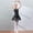 F-65Black, variant on ZHOGXU Kids Girls Ballet Dress Sleeveless Solid Color Round Neck Lace Trim Comfortable Breathable Elegant Dance Dress For Training Performance,Black,3-4 Years