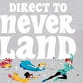 thumbnail image 3 of Disney - Peter Pan - Direct to Never Land - Juniors Fitted Graphic T-Shirt, 3 of 5