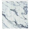 thumbnail image 3 of Ambesonne Marble Print Shower Curtain, Antique Oceanic, 69"Wx75"L, Cadet Blue White, 3 of 3