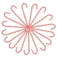 thumbnail image 2 of 24 piezas de accesorios prácticos de decoración navideña con forma de bastón clásico (rojo y blanco), 2 of 5