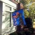 thumbnail image 2 of Black Great Dane USA American Flag Canvas House Size, 2 of 5
