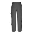 thumbnail image 5 of Mens Sweatpants Men's Cargo Pants Baggy Casual Sports Straight Leg Sweatpant Jogging Lightweight Hiking Work Trousers, S-2XL, 5 of 8