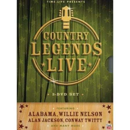 Country Legends: Live (3 Disc Music DVD)