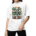 thumbnail image 2 of Spooky Trick or Treat Women's T-shirt, 2 of 3