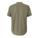 thumbnail image 5 of Mens Casual Manga Corta Botón Abajo Camisas, Verano Color Sólido, Cuello de Soporte Bolsillo Camisa Turndown, 5 of 8