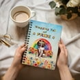 thumbnail image 3 of Wagging Tail English Springer Spaniel Celebrates Rainbow Pride Month LGBT LGBTQ+ Spiral Bound Journal Springers Dog Lover Gifts 5x7in Spiral Notebook - 01003, 3 of 5