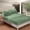 Forestgreen, variant on Erosebridal Palm Tree Bed Sheets King,Ocean Beach Bedding King Size,Botanical Decoration,Super Cozy,4pcs