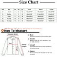 thumbnail image 3 of LYXSSBYX Womens Coats and Jackets Clearance Women's Autumn and Winter Fashion Street Casual Long Sleeve Plaid Suit Coat, 3 of 5