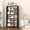 Black, variant on SteeLoong Metal Bookshelf,5 Tier Wide Bookcase with Adjustable Shelves,Black Book Shelf with Bookends,Large Display Shelves for Living Room,Home Office, Library