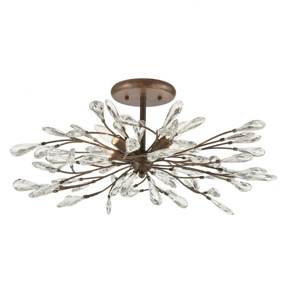 Elk Lighting - Four Light Semi Flush Mount - Semi Flush Mount - Crislett - 4