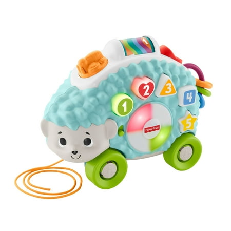 Fisher-Price Linkimals Happy Shapes Hedgehog Electronic Pull Toy