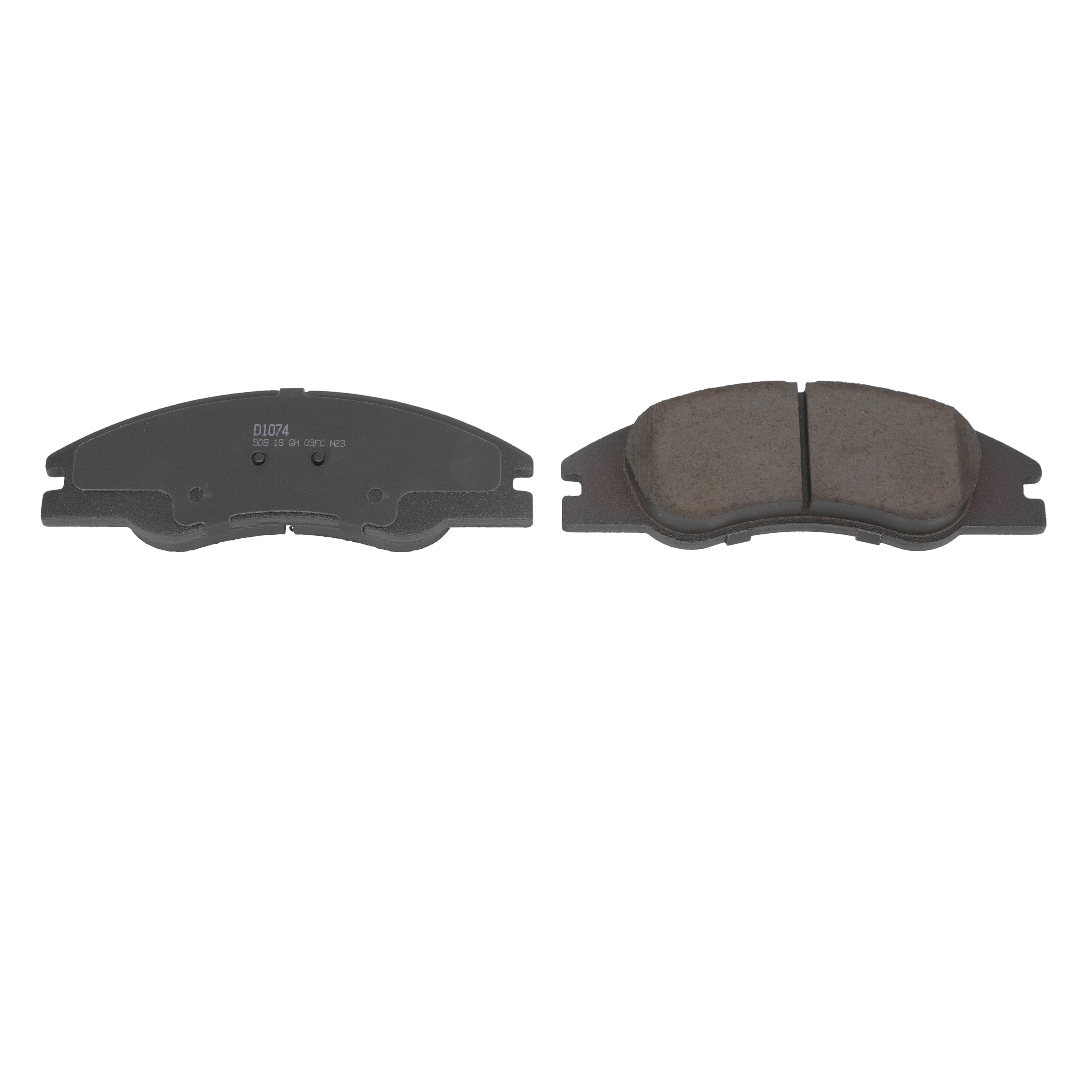 Winstop Brake Pad Set, Front WS.1074.0.C, Kia Spectra 2009-2004