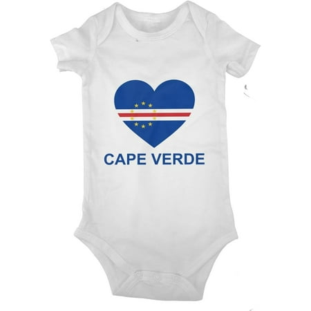 

Love Cape Verde Baby Jersey Bodysuit Romper Jumpsuit Short Sleeve T-Shirt Playsuit