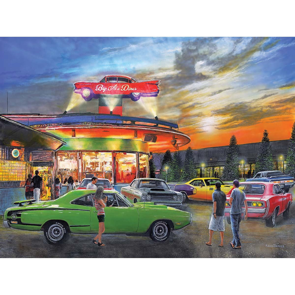 LaFayette Puzzle Factory™ Big Al's Diner Jigsaw Puzzle