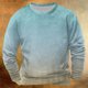thumbnail image 1 of Sudadera sin capucha para hombre, informal, a la moda, con cuello redondo, estampado, de manga larga, blusa de poliéster, 1 of 3