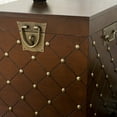 thumbnail image 2 of SEI Meubles Espresso Clou Fin Table Tronc, 2 of 4