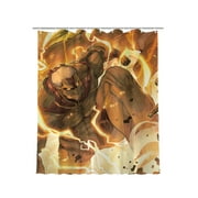 Attack on Titan Shower Curtain Bathroom Decoration Bath Curtain Waterproof Shower Curtain Home Decor
