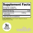 thumbnail image 7 of Wellah Creatine Monohydrate Capsules (3000 mg) 120 Capsules - Micronized Creatine, 30 Servings, 7 of 7