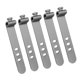 thumbnail image 1 of Organizador de cables de silicona reutilizable de 5 piezas, bridas flexibles para auriculares, TV, cables USB, ordenador, bolsas de comida, cortinas, paraguas y soluciones de almacenamiento., 1 of 8