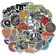 thumbnail image 2 of 50 Pcs Skateboard Fashion Brand Logo Waterproof Sticker, 2 of 5