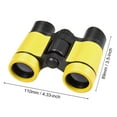 thumbnail image 2 of Uxcell Binoculars 4X30 Compact Foldable Shock Proof Binoculars with Neck Strap Yellow, 2 of 6