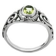thumbnail image 5 of Natural Peridot 925 Sterling Silver Ring s.6 Jewelry DGR1132_B_6 R-1043, 5 of 7