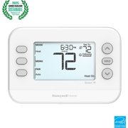 Honeywell TH2320WF4010 24V FOCUSPRO S200 WIFI Smart Multi Stage Programmable / Non Programmable Hardwire Powered Digital Thermostat With Backlight 3H/2C Heat Pump Or 2H/2C Conventional 32-90F