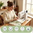 thumbnail image 2 of 84 Pcs Quilting Fabric Square 5 x 5 inches Cotton Fabric Bundle Pre-Cut Quilt Fabric Squares Patchworkfor DIY Craft Sewing Scrapbooking, 2 of 10