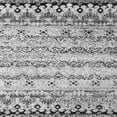 thumbnail image 1 of Ahgly Company Indoor Square Abstract Gray Contemporary Area Rugs, 3' Square, 1 of 1