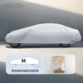 thumbnail image 6 of Car Cover Waterproof Dustproof Sun Shade - Upgraded Peva Single Layer Full Car Cover Sun Protection Heat Insulation Universal Fit Gray S - For Compact Cars, Sedans, Hatchbacks, 6 of 7
