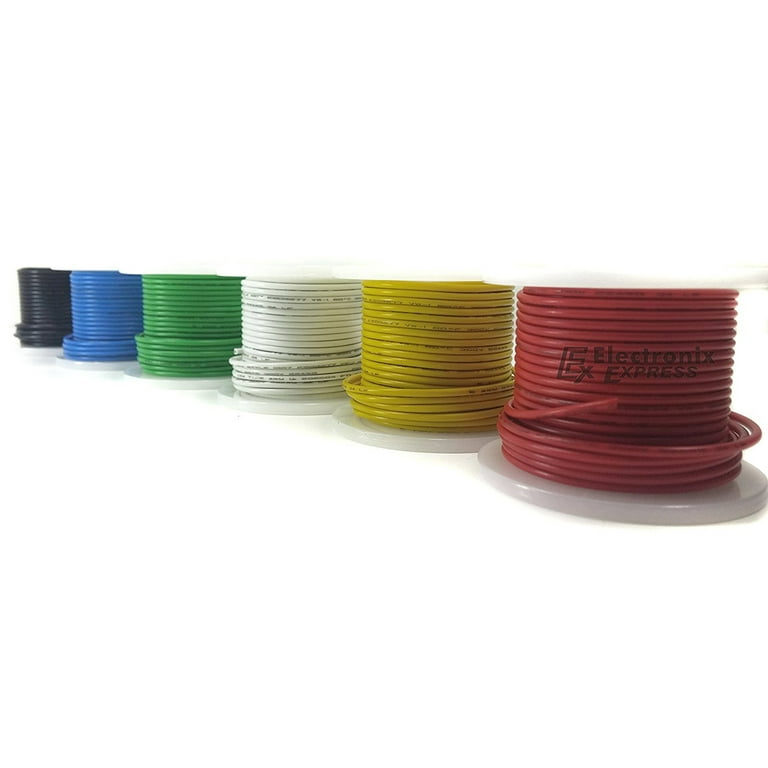 Elenco Solid Hook-Up Wire Kit 6 Colors in A Dispenser Box WK-106
