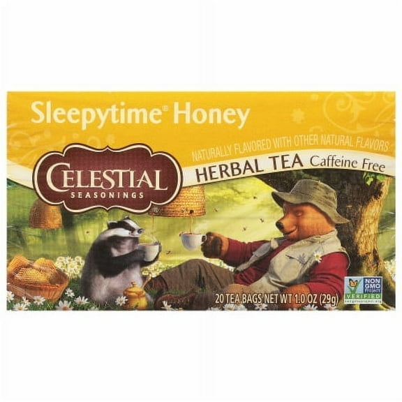 Pack of 2 - Celestial Seasonings Sleepytime Honey Herbal Tea 20 ct