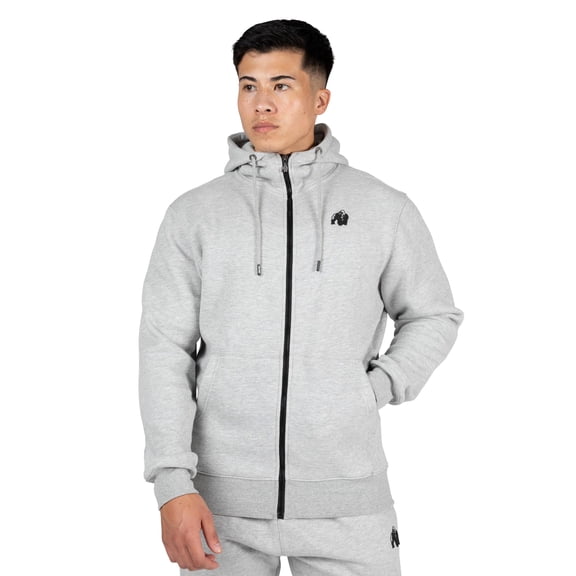 Kennewick Zipped Hoodie - Gray