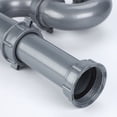 thumbnail image 2 of Sifón Universal para Lavabos y Fregaderos - Desagüe Lavabo Tubular - Sifón Regulable - Negro Mate JFHHH pequeña, 2 of 4
