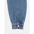 thumbnail image 4 of Wonder Nation Girls Denim Trucker Jacket, Sizes 4-18 & Plus, 4 of 5